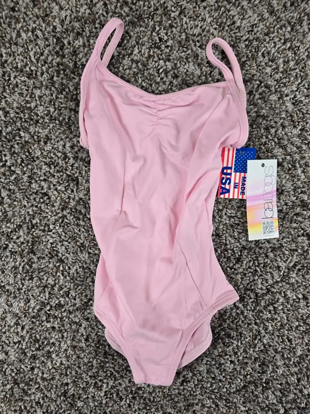 Baltogs Girls Sz 4-6 (S) Sleeveless Dance Ballet Leotard NEW